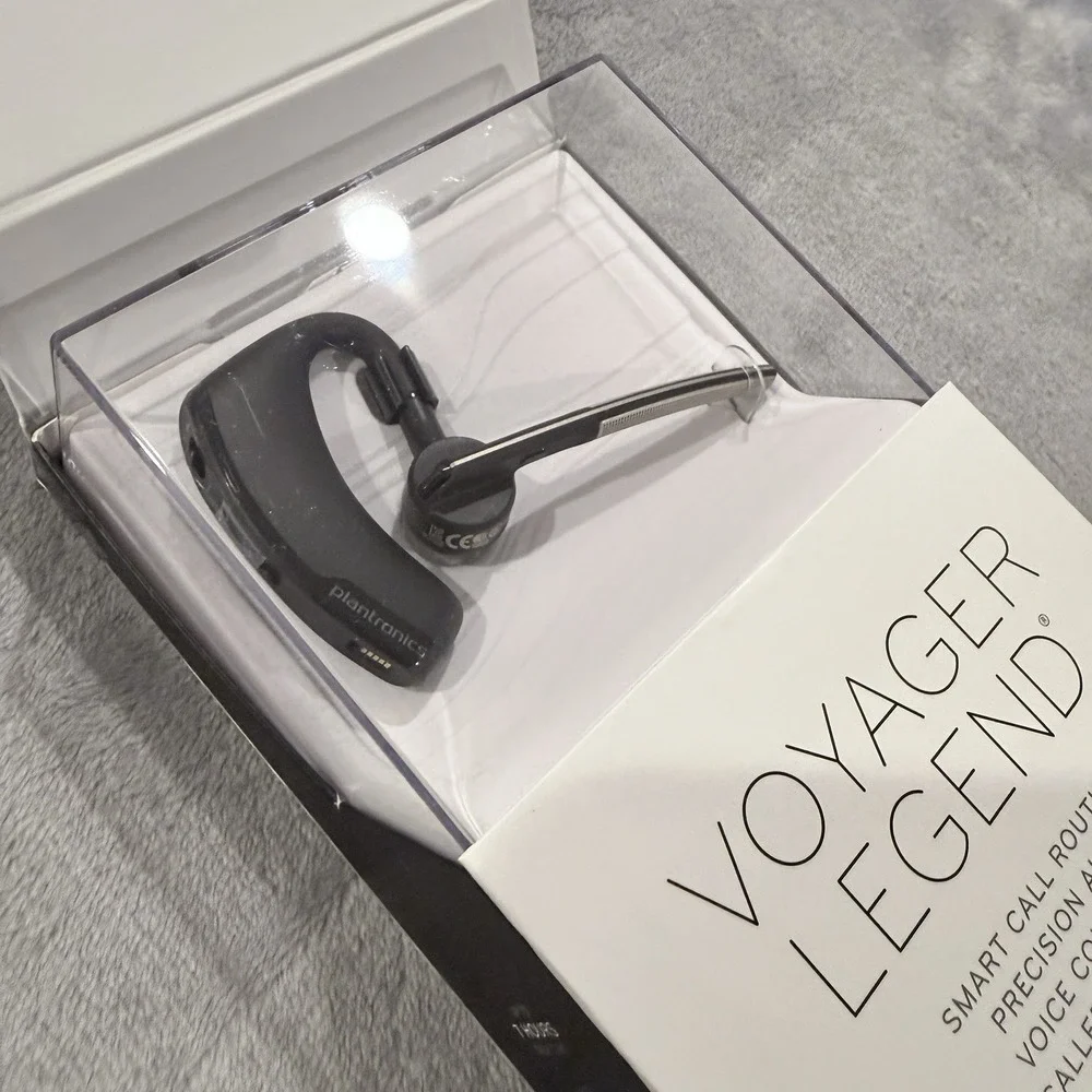 Plantronics Voyager Legend Wireless Bluetooth Headset Noise Canceling PBTLEGEND